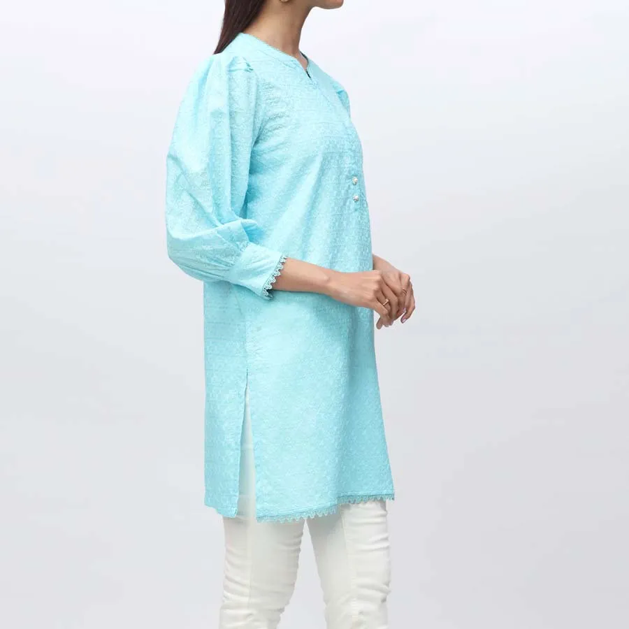 1PC- Embroidered ChikanKari Shirt PS4077