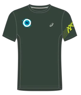 2023 Noosa Triathlon Men's ASICS Icon Short Sleeve Tee - Rain Forest