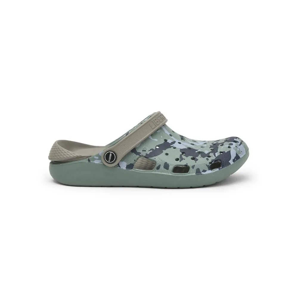 A-HA By Liberty LPMXT-811 Men Green Clogs