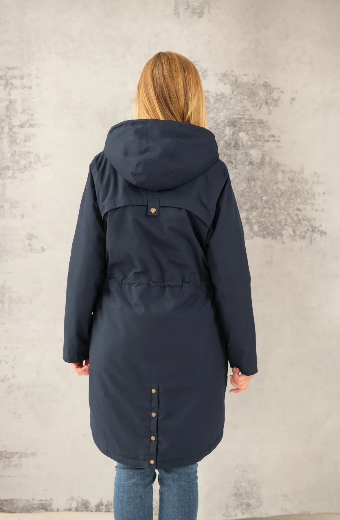 ABIGAIL COAT - NAVY