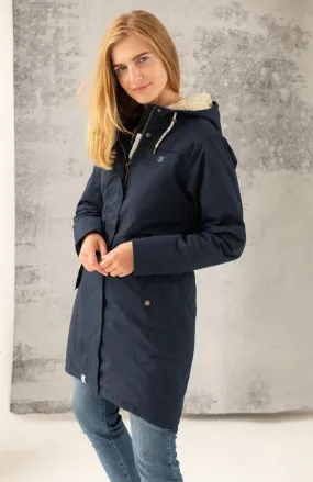 ABIGAIL COAT - NAVY