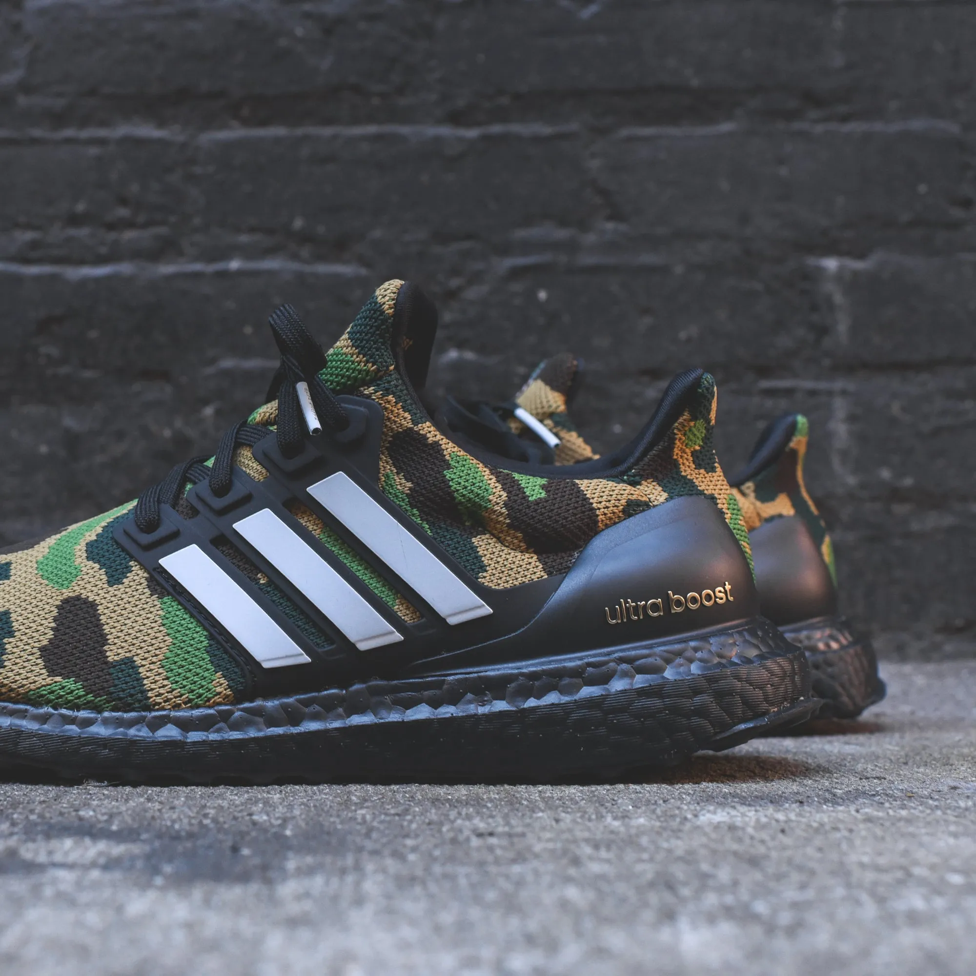 adidas Consortium x Bape UltraBoost - Green Camo