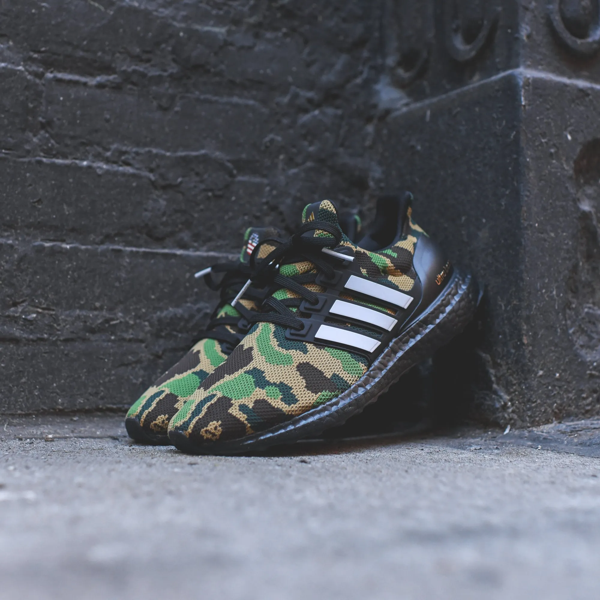 adidas Consortium x Bape UltraBoost - Green Camo