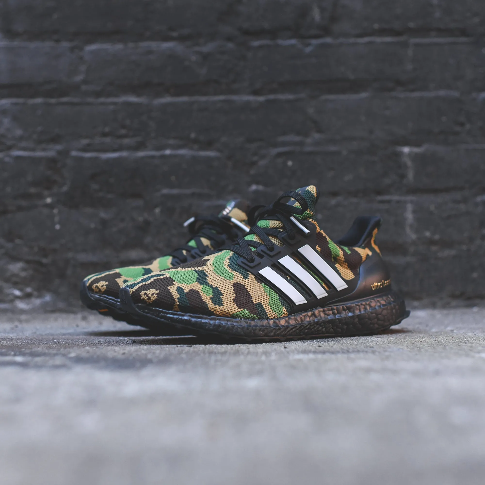 adidas Consortium x Bape UltraBoost - Green Camo