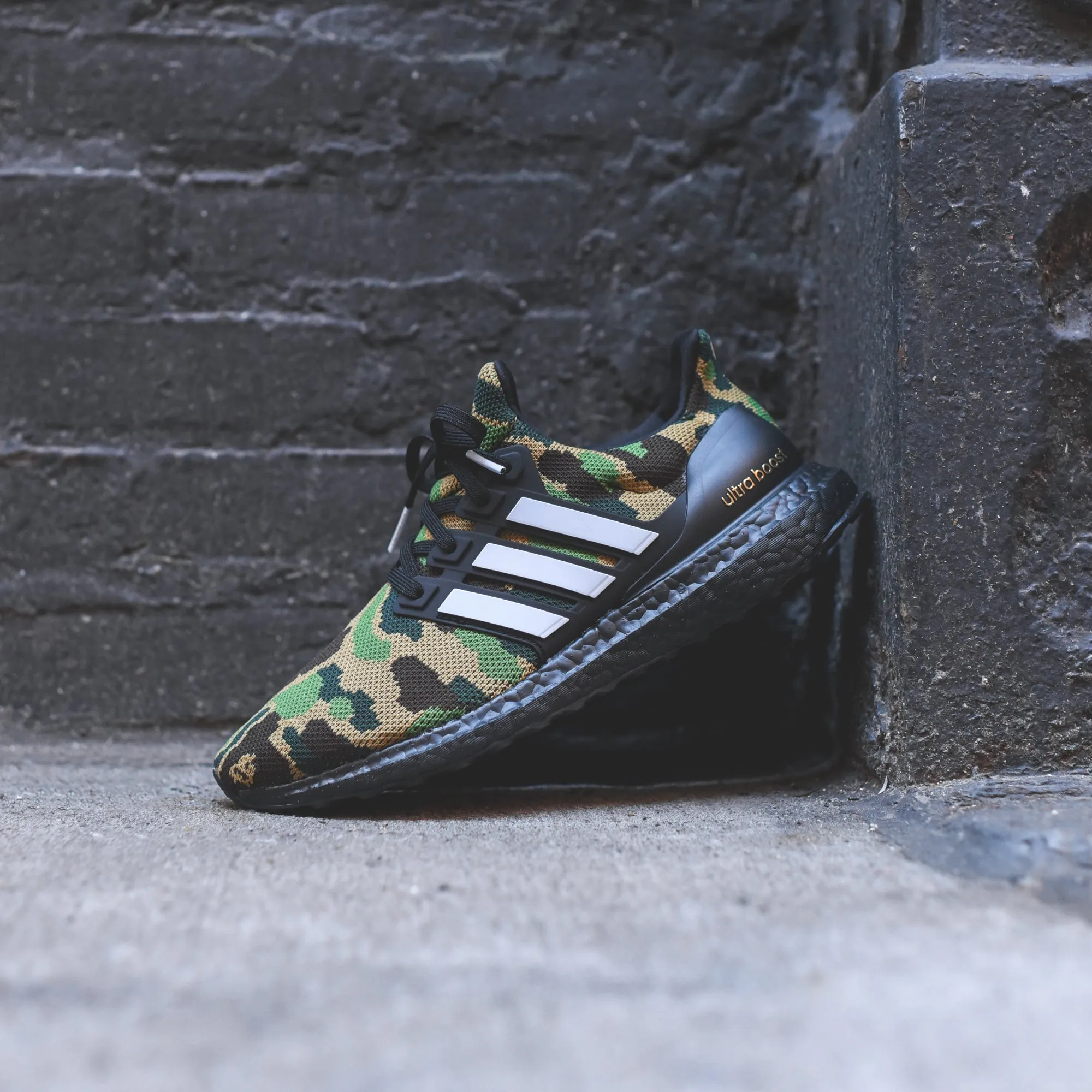 adidas Consortium x Bape UltraBoost - Green Camo