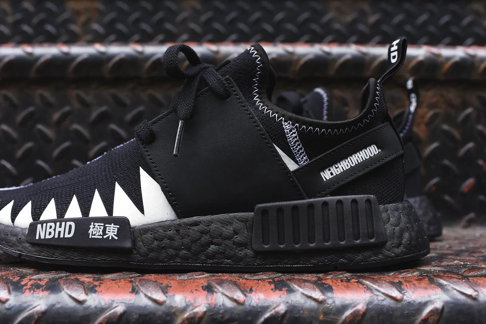 adidas Consortium x Neighborhood NMD_R1 PK - Black