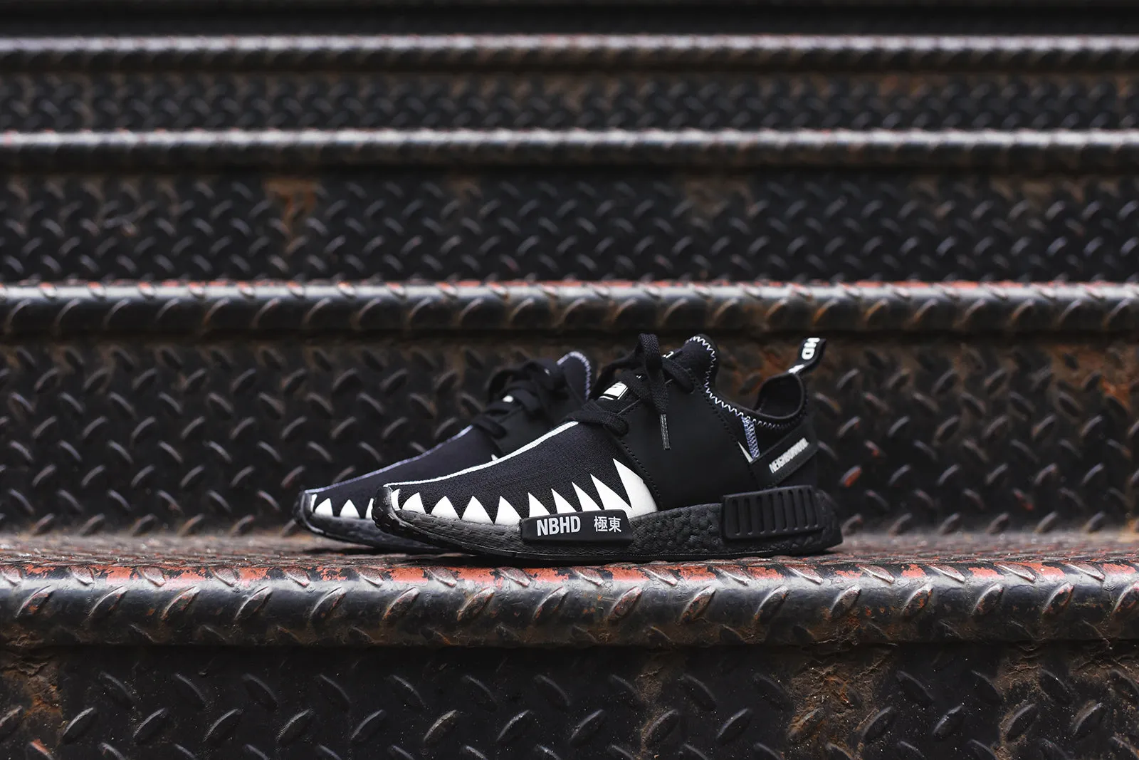 adidas Consortium x Neighborhood NMD_R1 PK - Black