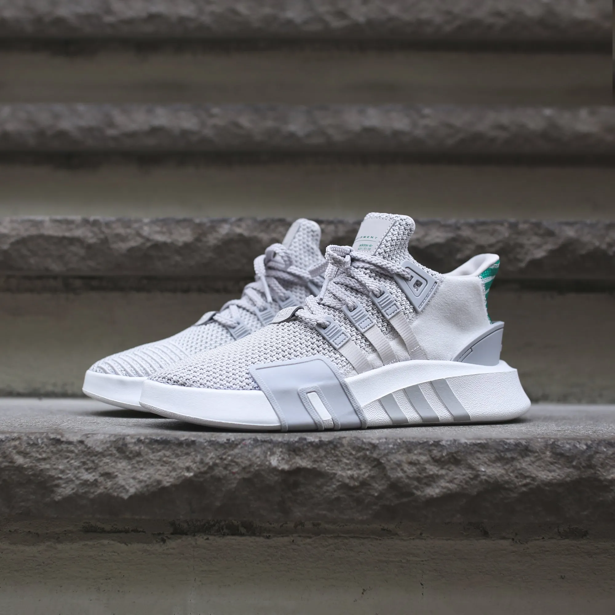 adidas Originals Junior EQT Basketball ADV - Grey / White