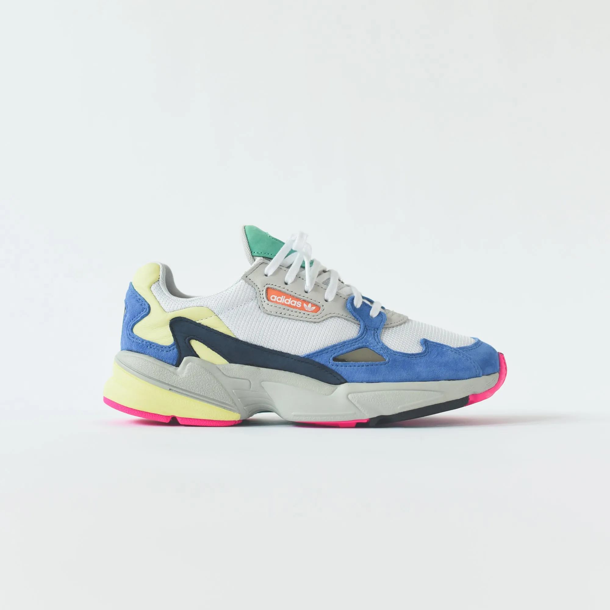 adidas Originals WMNS Falcon - White / Blue / Green