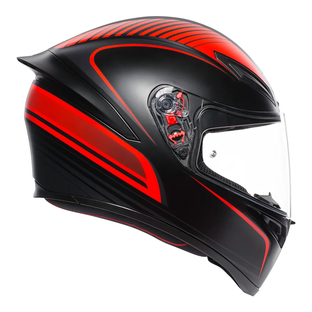 AGV K1 "Warm Up" Helmet - Black / Red