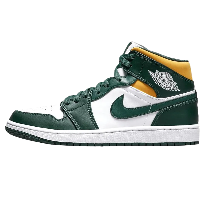 Air Jordan 1 Mid "Sonics (2021) (GS)"