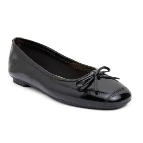 Alexa Flat in Black Patent