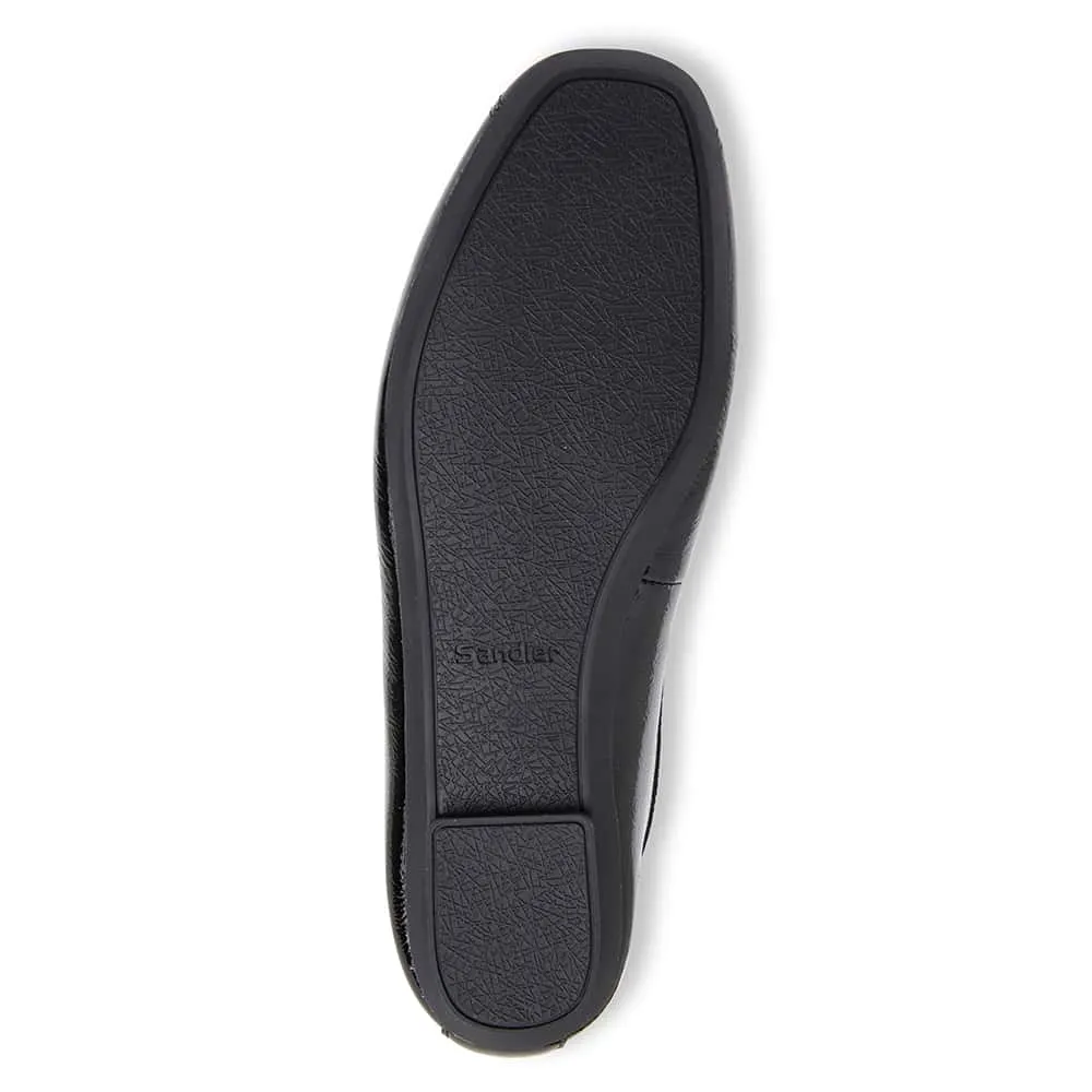 Alexa Flat in Black Patent