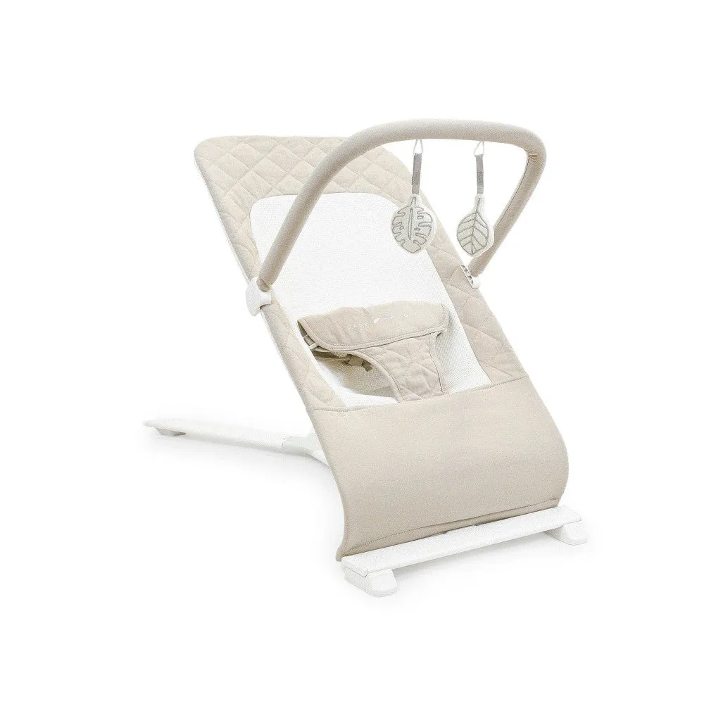 Alpine Deluxe Portable Infant Bouncer - Organic Oat