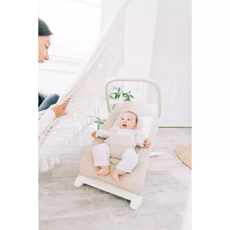 Alpine Deluxe Portable Infant Bouncer - Organic Oat