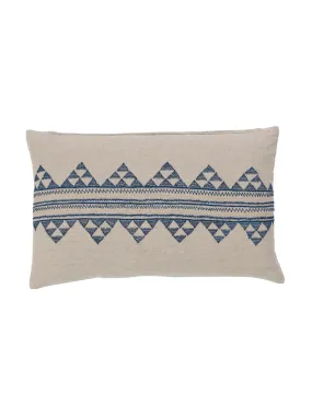 Anguri Band Indigo Decorative Pillow Cover