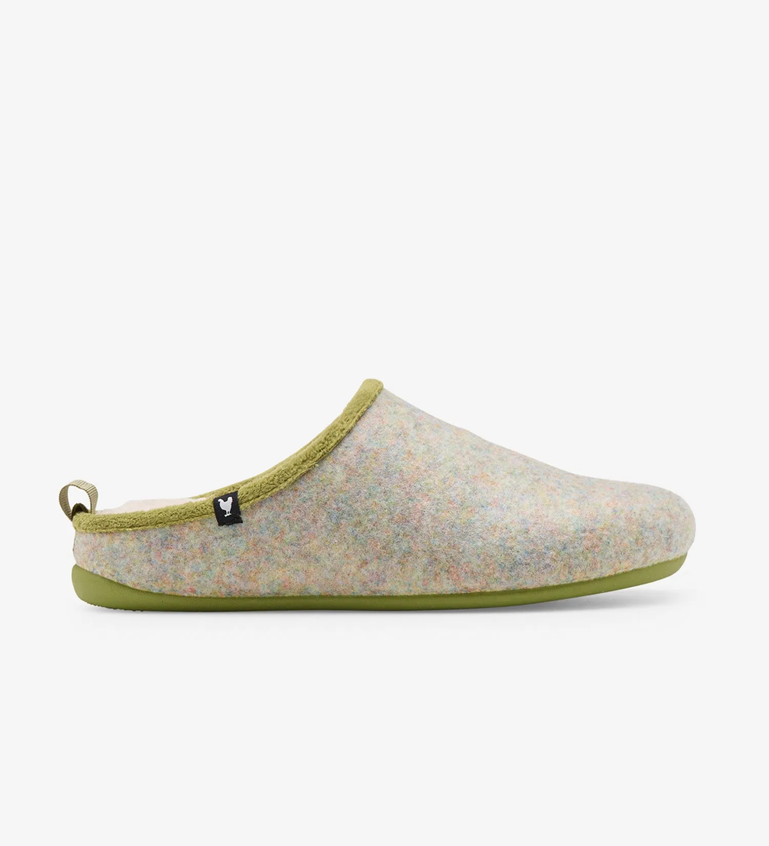 Astrid eco felt mule slippers