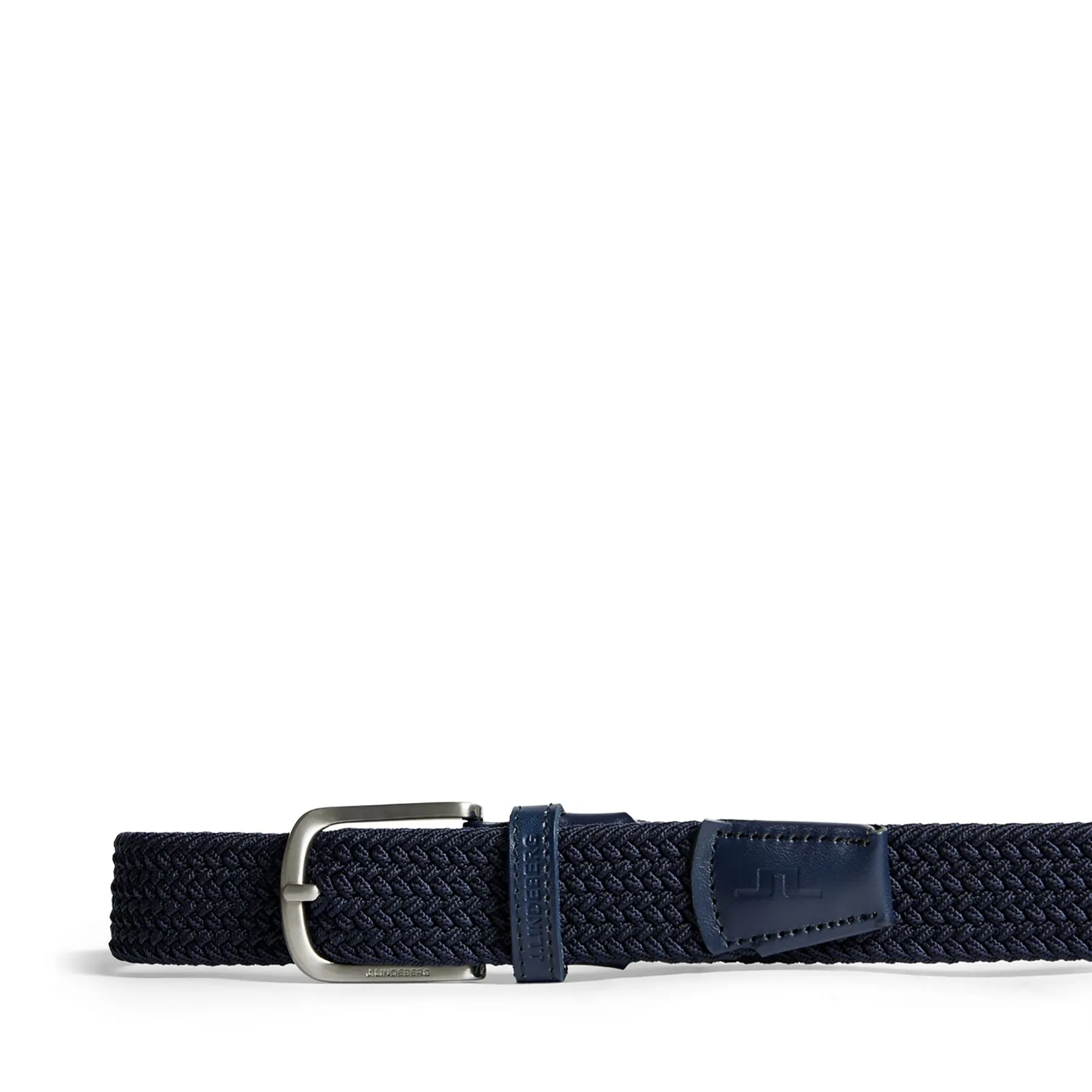 Bernhard Braided Elastic Belt JL Navy - AW24