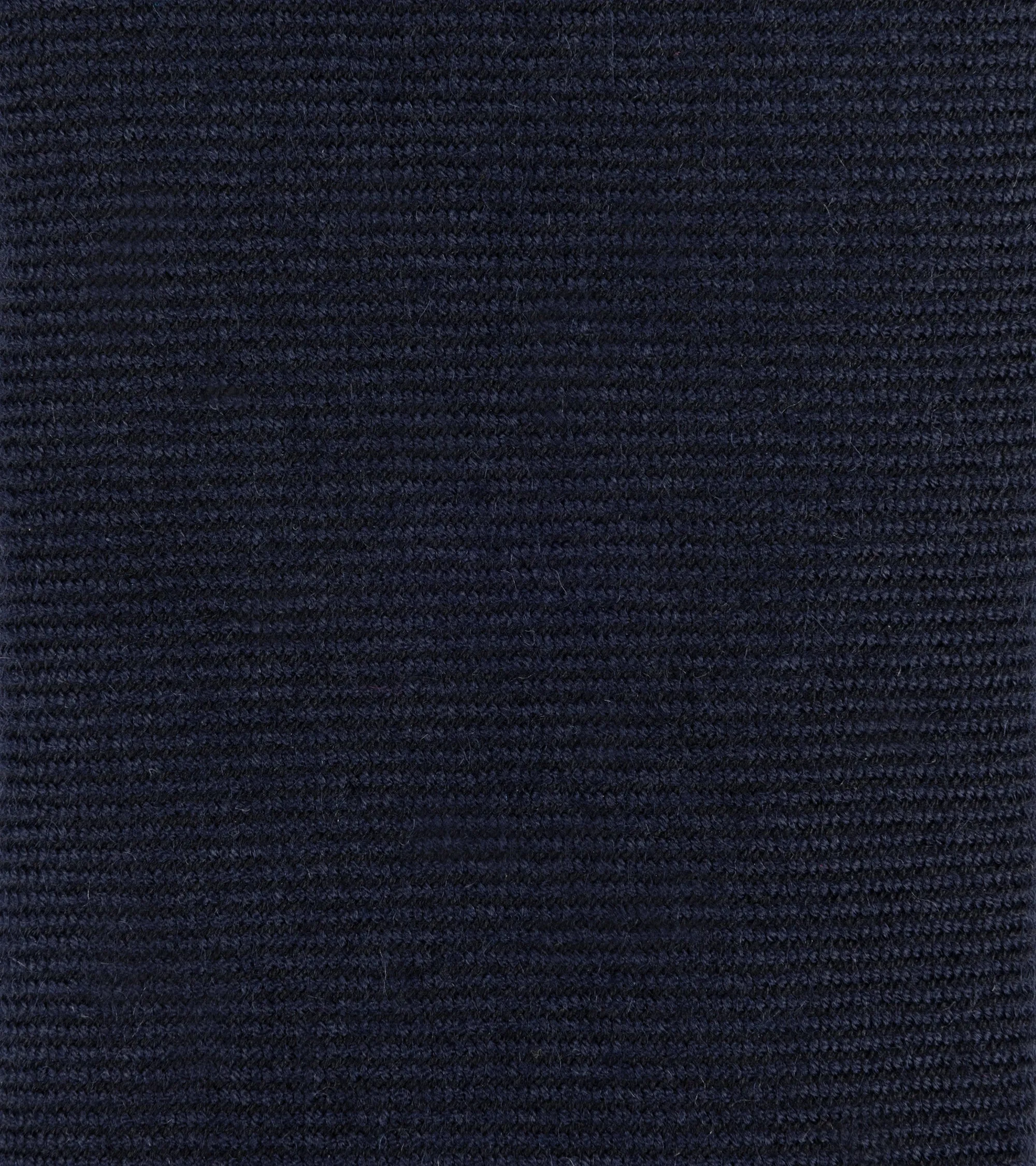 Bigi Cashmere Twill Tie: Navy