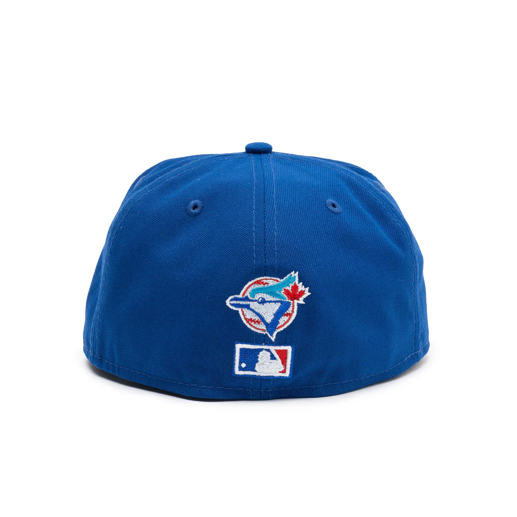 Blue Jays Dual Logo Fitted Blue