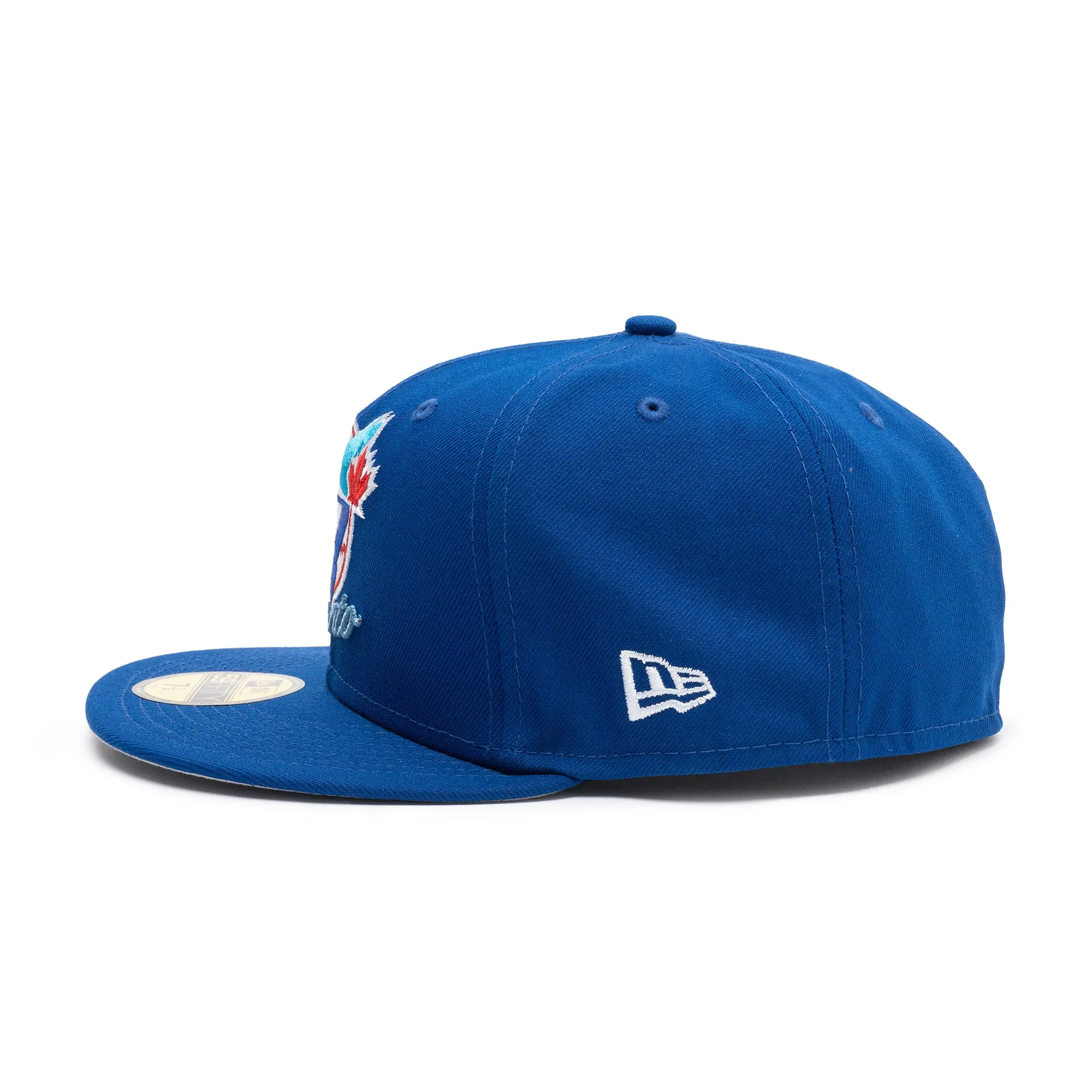 Blue Jays Dual Logo Fitted Blue