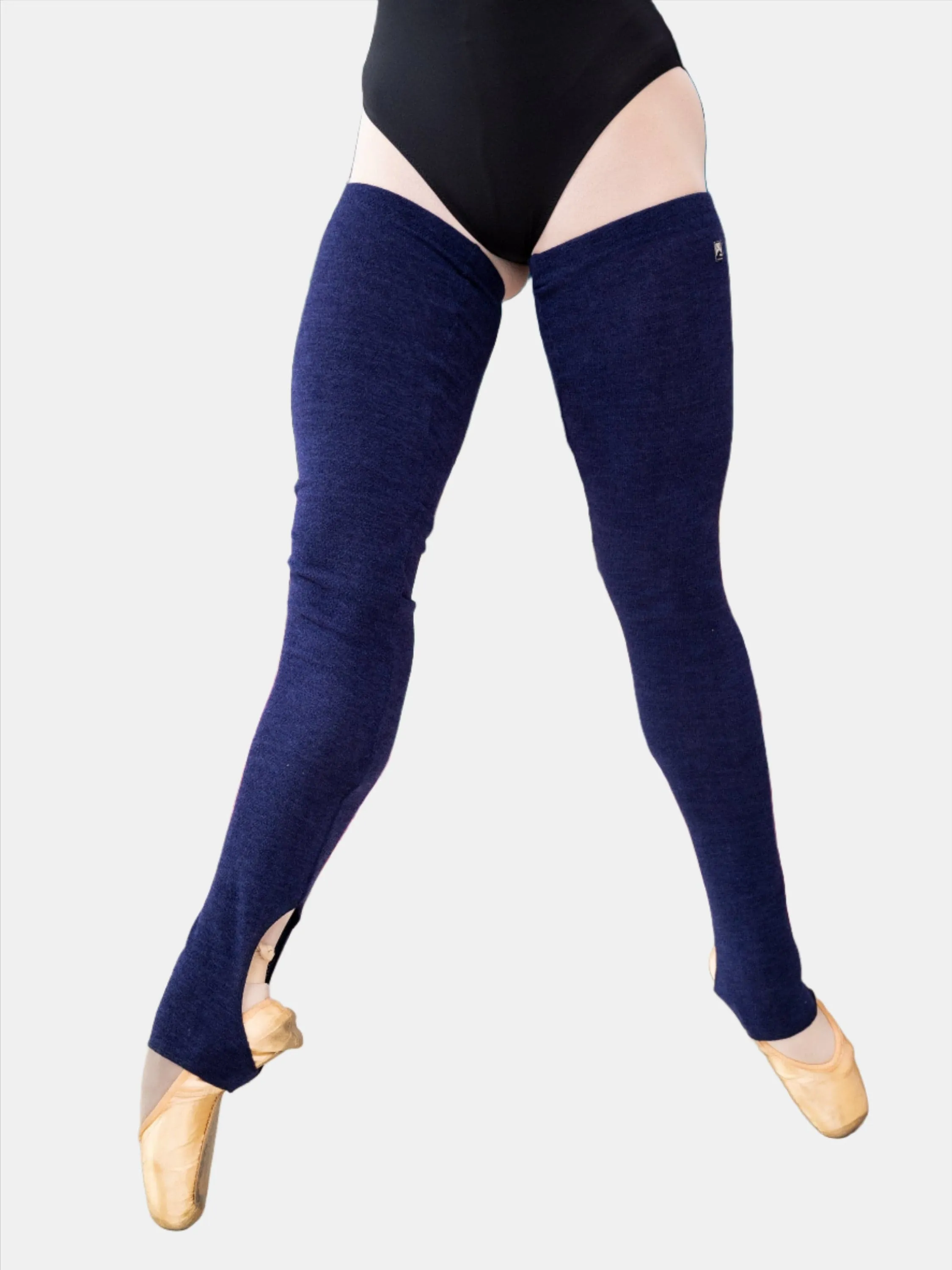 Blue Long Dance Leg Warmers MP907