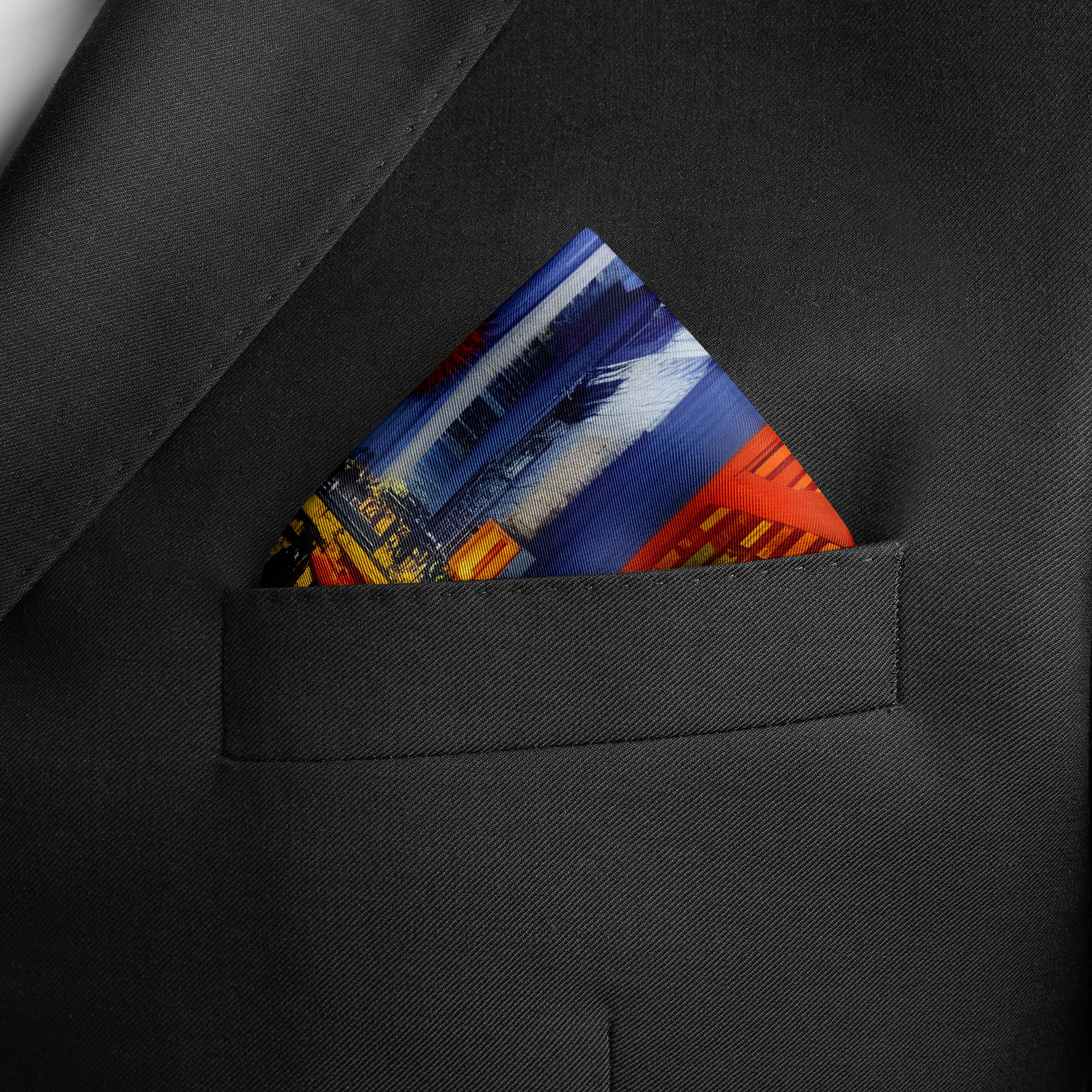 Broadway, New York Pocket Square - Chokore Arte