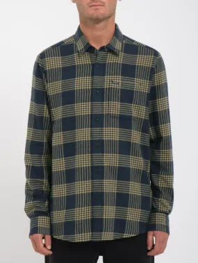 Caden Plaid Shirt - NAVY