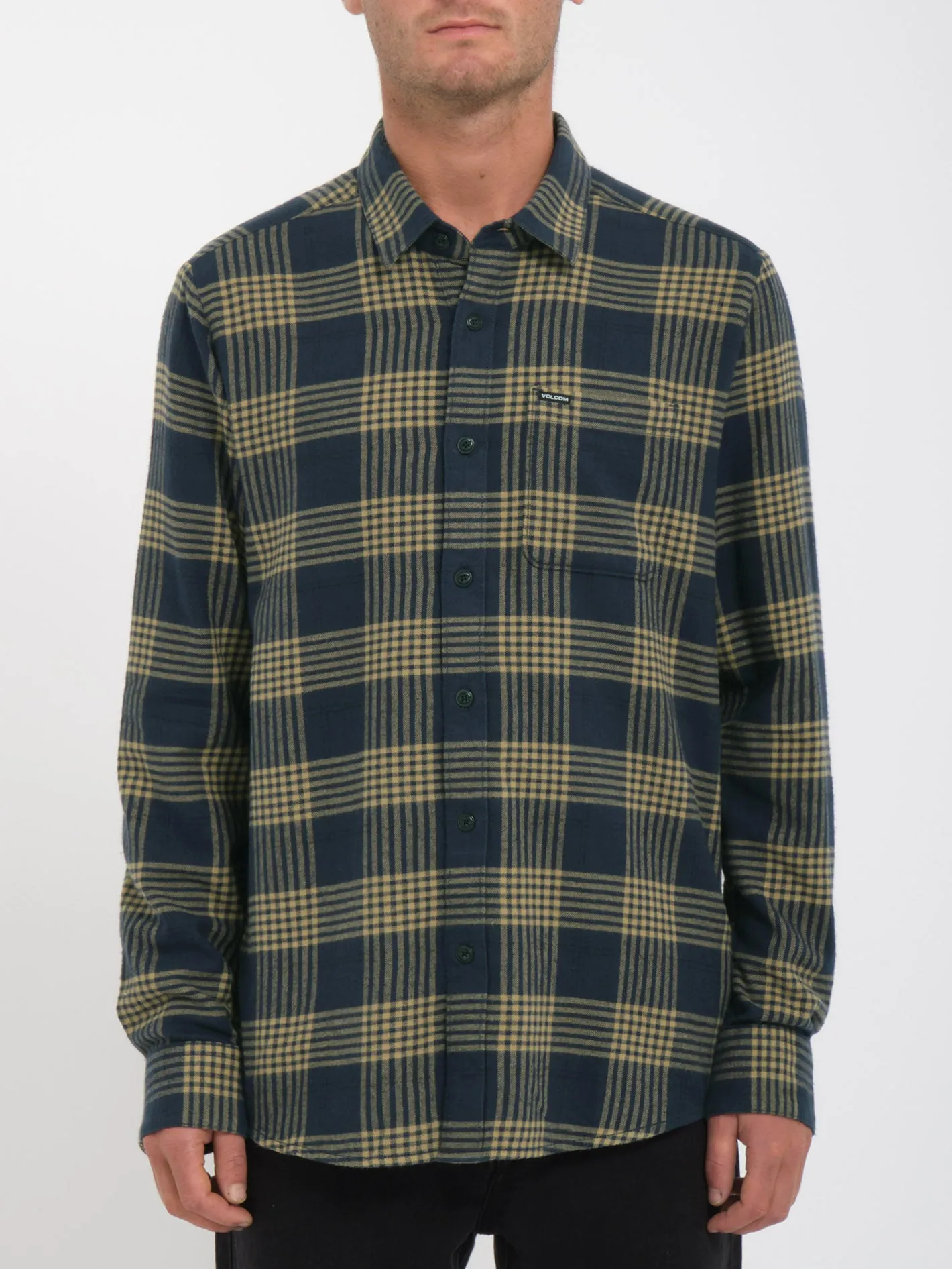 Caden Plaid Shirt - NAVY