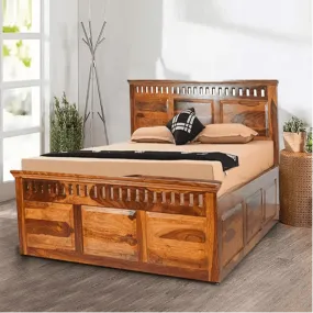 Camden King Size Bed In Sheesham Wood