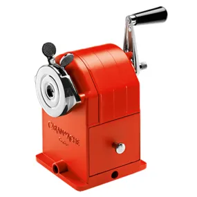 Caran d'Ache Crank Desk Top Pencil Sharpener Red