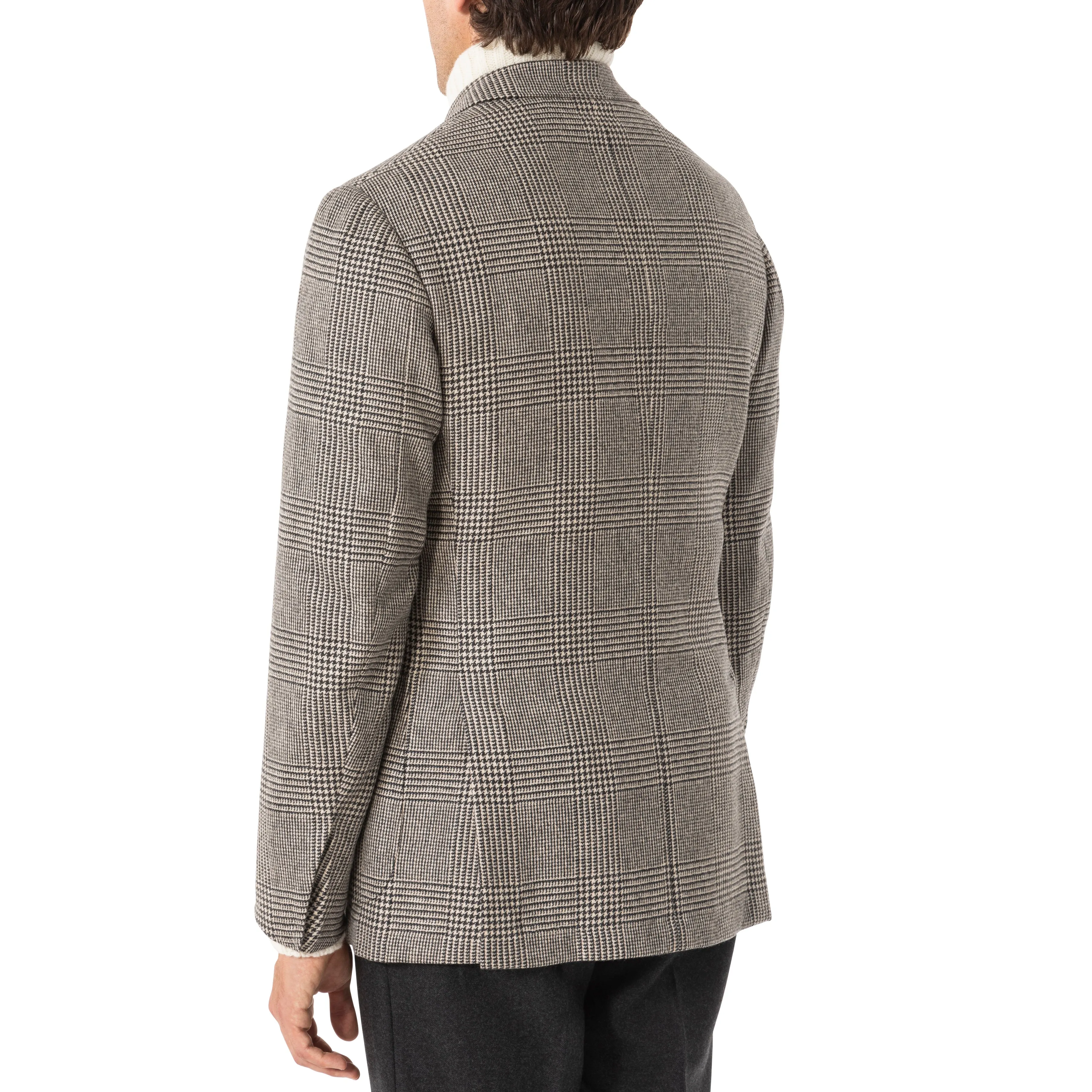 Cashmere Prince of Wales Model 3 Sport Coat