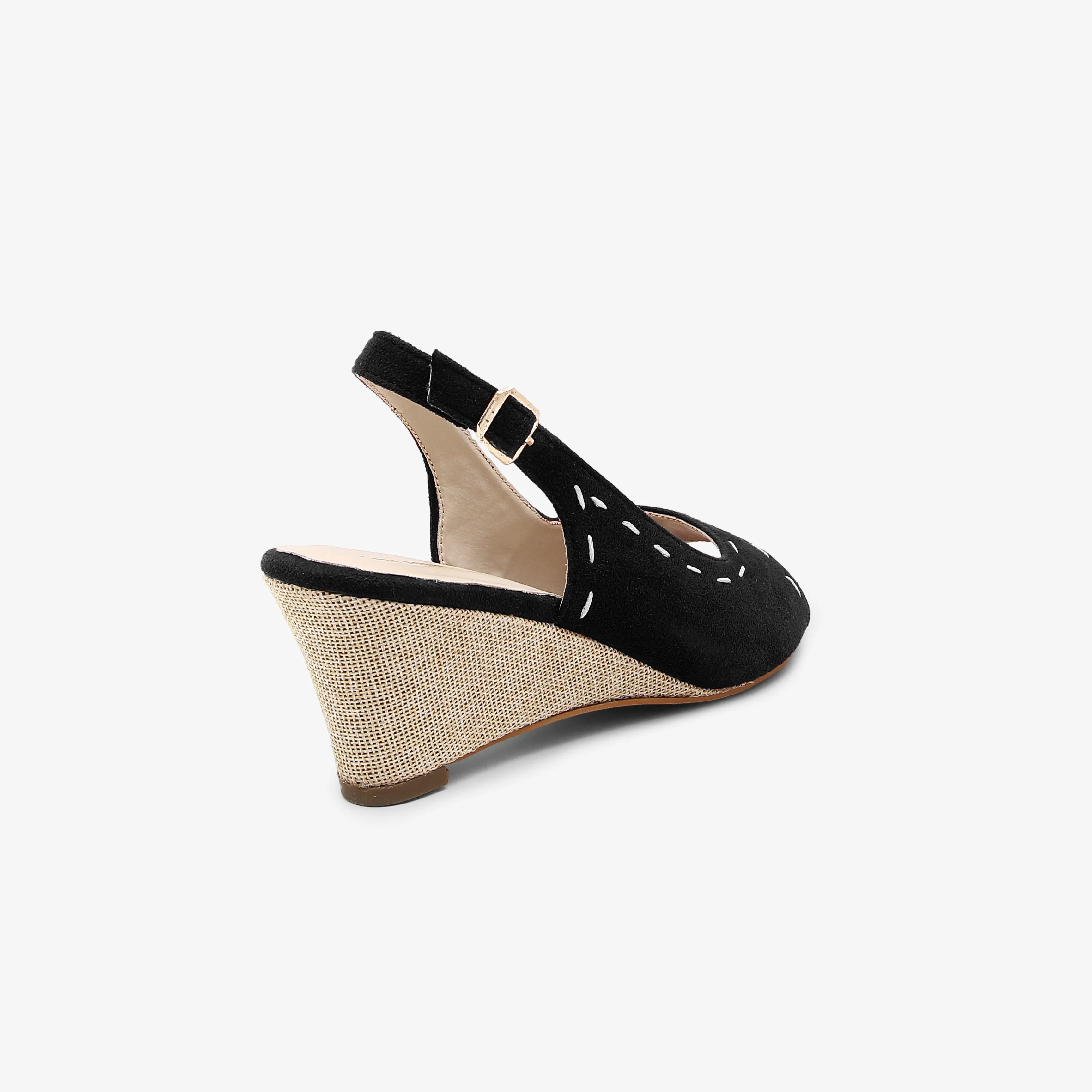 Casual Decorative Stich Wedges