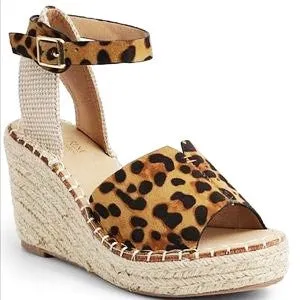 CATHERINE CATHERINE MALANDRINO One Band Comfort Espadrille Wedges