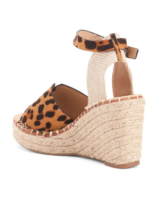 CATHERINE CATHERINE MALANDRINO One Band Comfort Espadrille Wedges