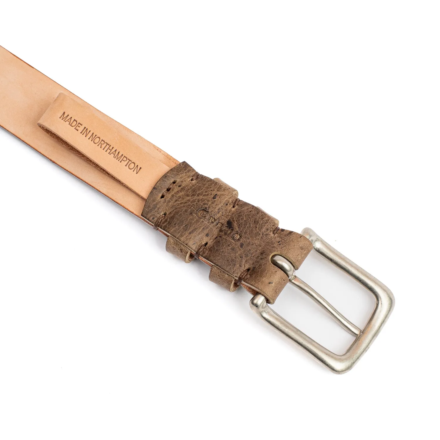 C.F. Stead Naked Kudu Gaucho Leather Belt