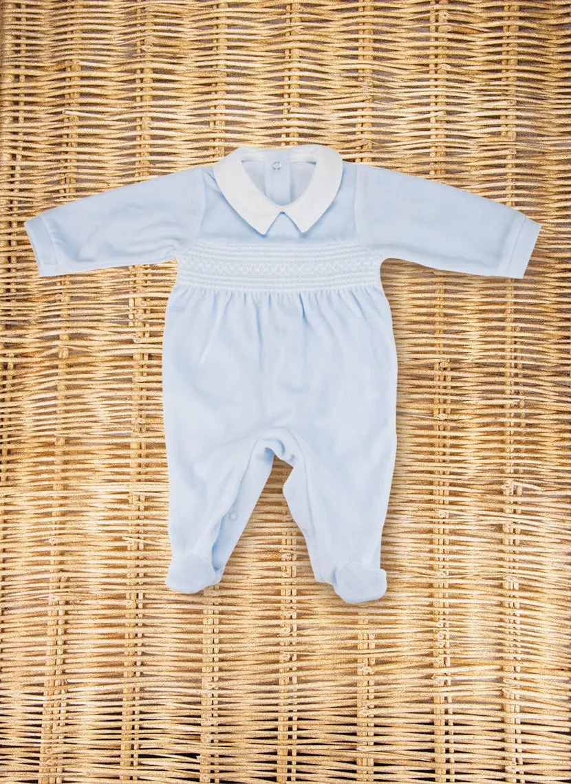 Chenille Sleepsuit Smock