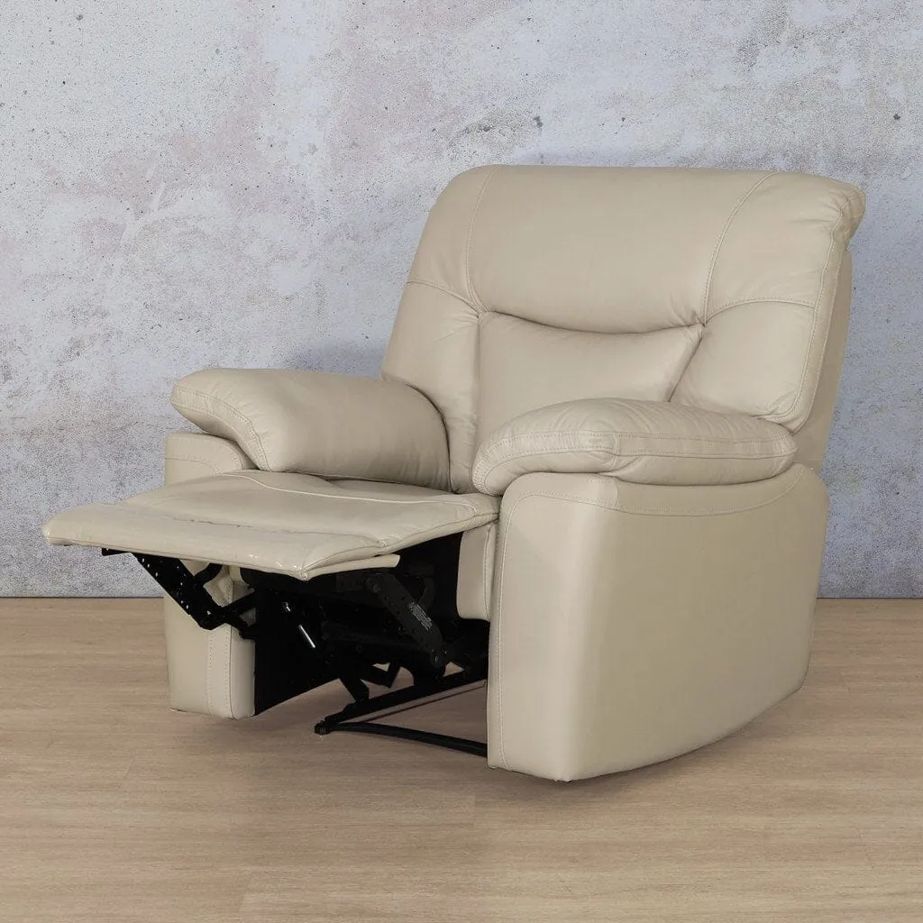 Chester 1 Seater Leather Recliner