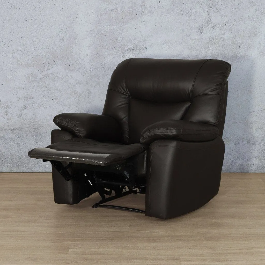 Chester 1 Seater Leather Recliner