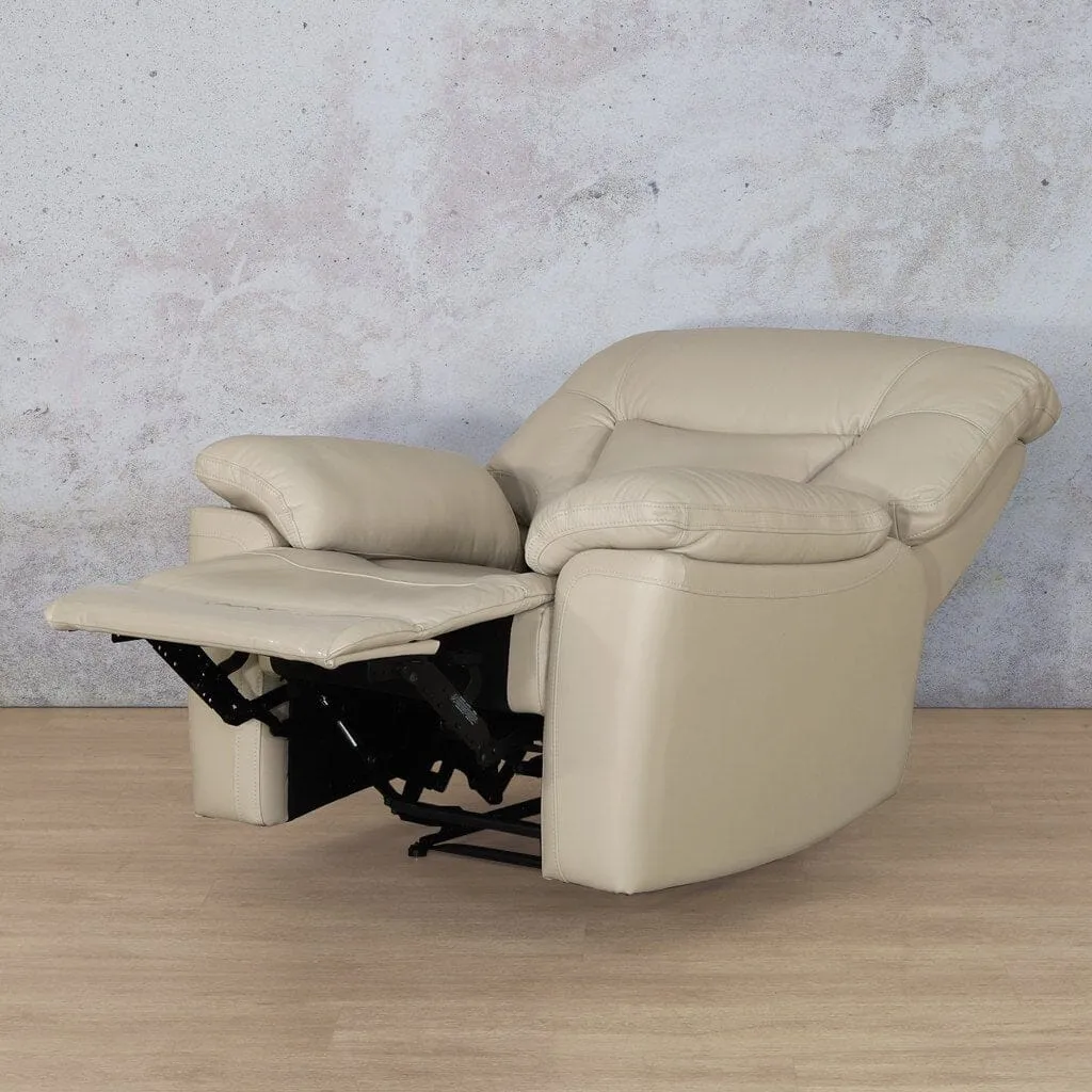 Chester 1 Seater Leather Recliner