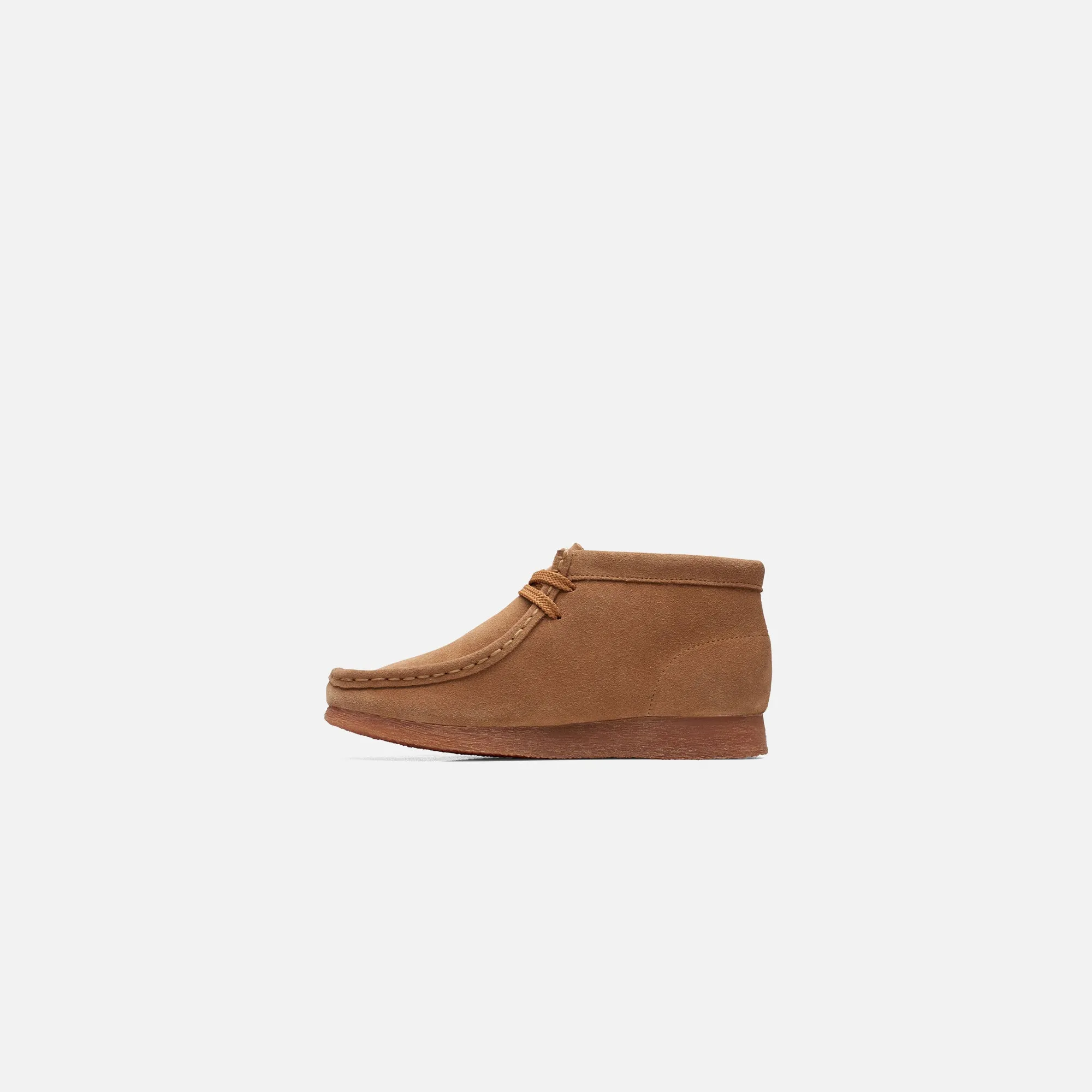 Clarks Grade School Wallabee Boot - Wheat Suede