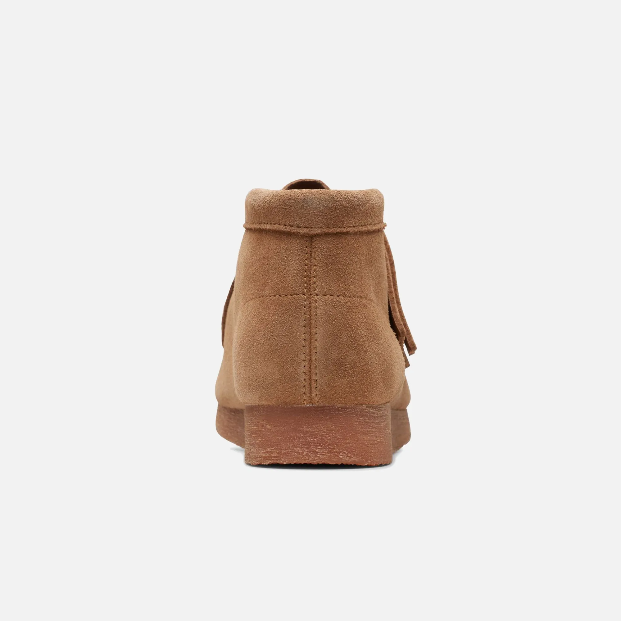 Clarks Grade School Wallabee Boot - Wheat Suede