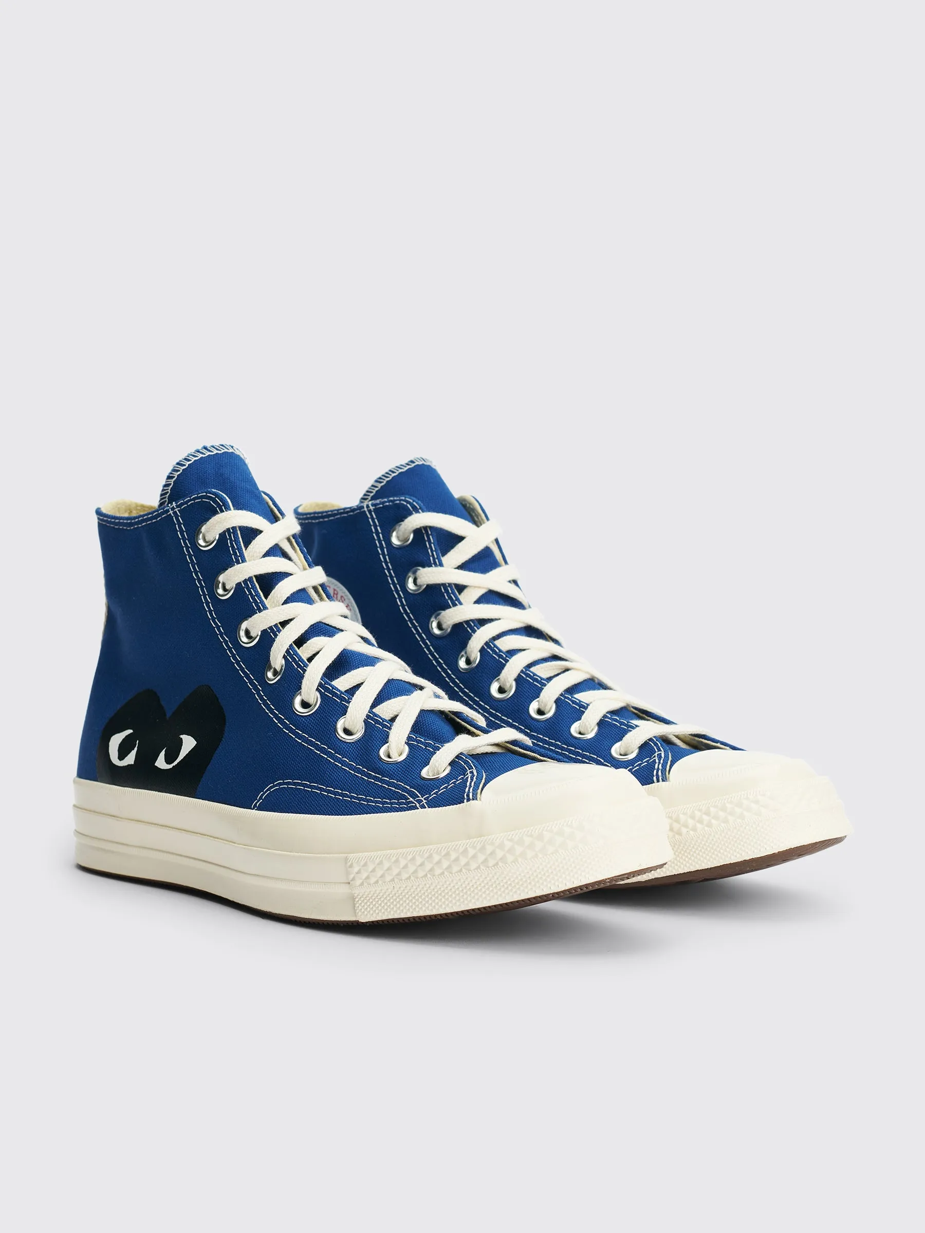 Comme des Garons Play x Converse Chuck 70 Hi Blue