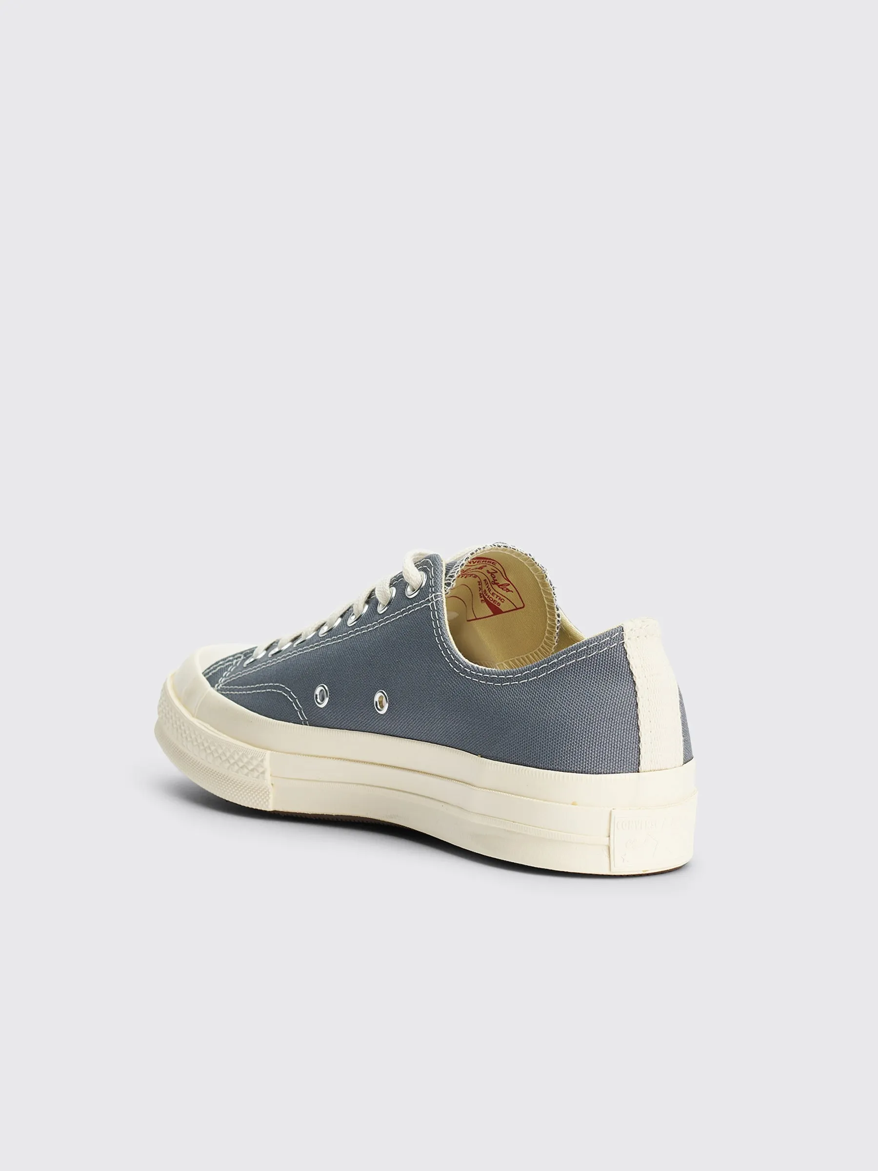 Comme des Garons Play x Converse Chuck 70 Low Grey