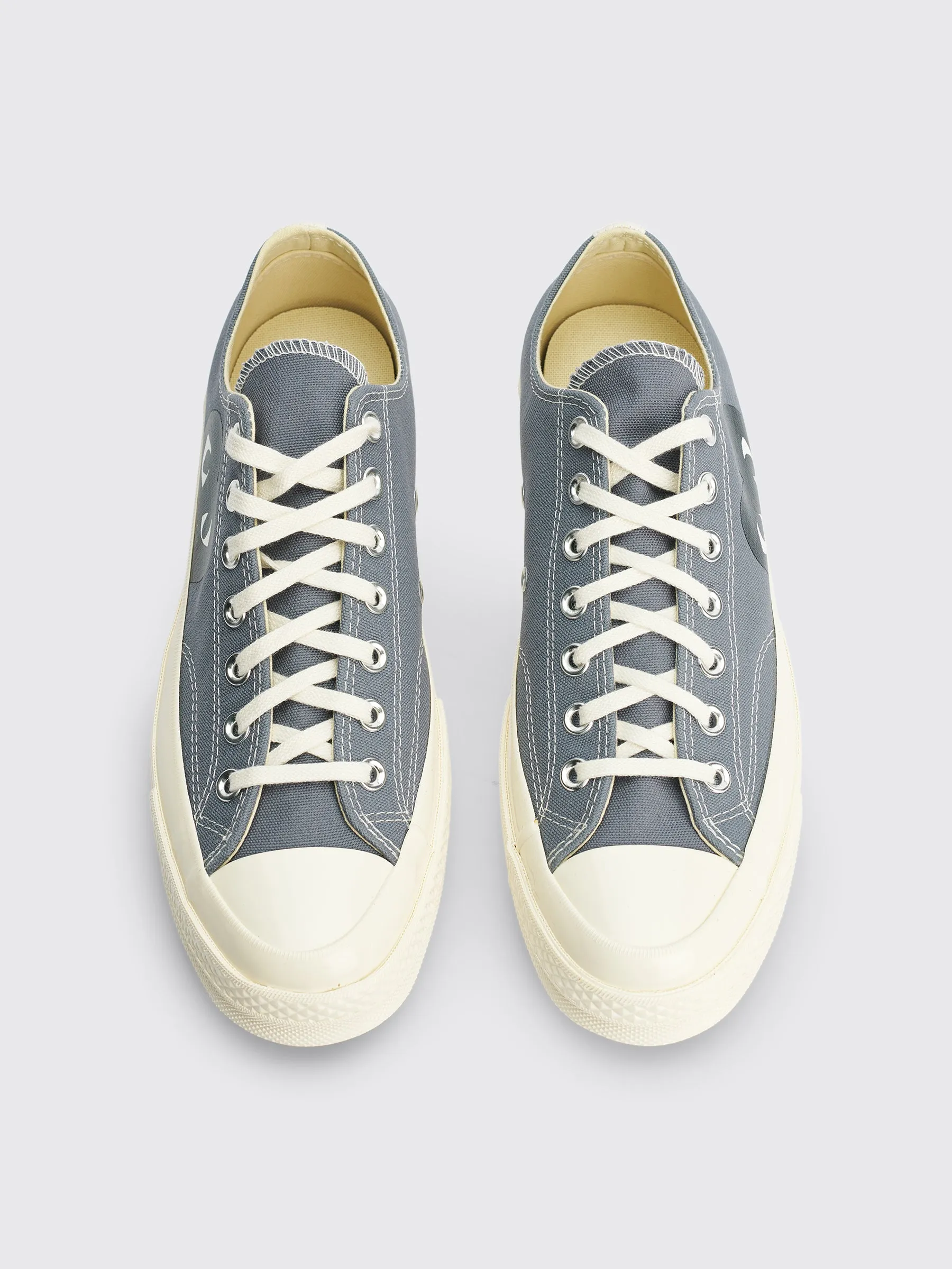 Comme des Garons Play x Converse Chuck 70 Low Grey