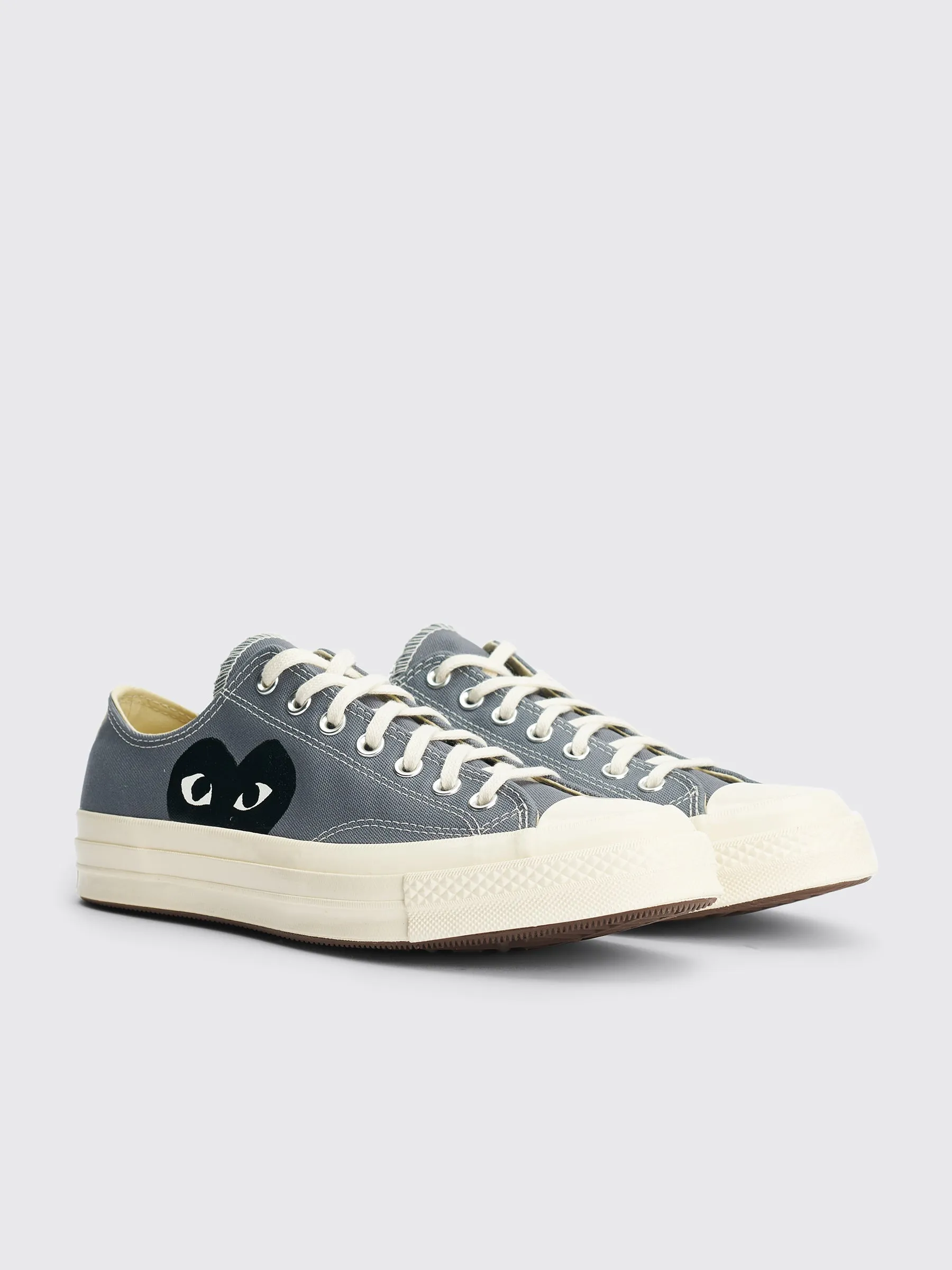 Comme des Garons Play x Converse Chuck 70 Low Grey