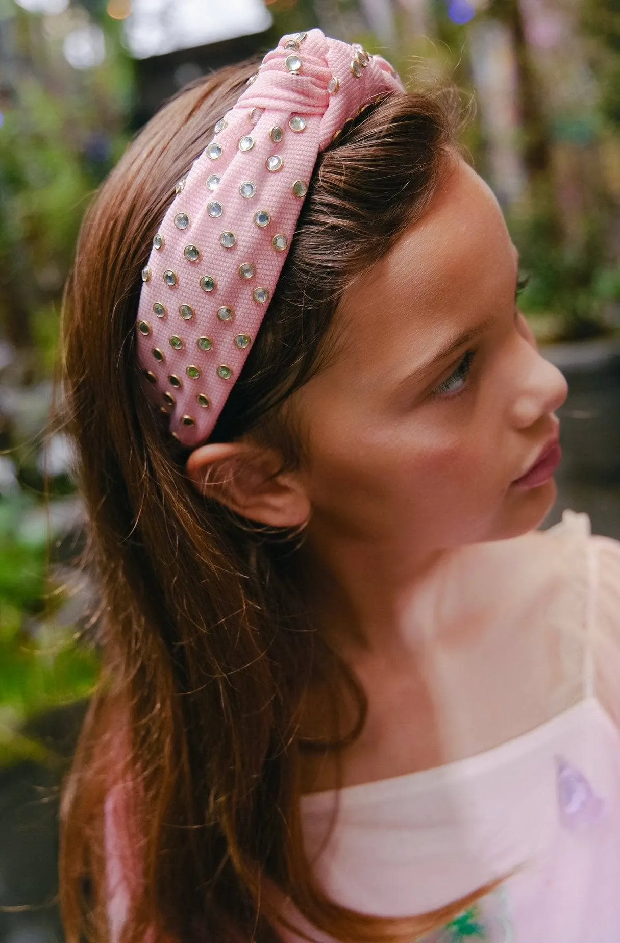 Crystal Studded Knot Headband