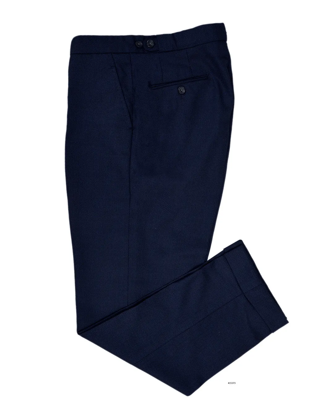 Delfino Navy Winter Hopsack