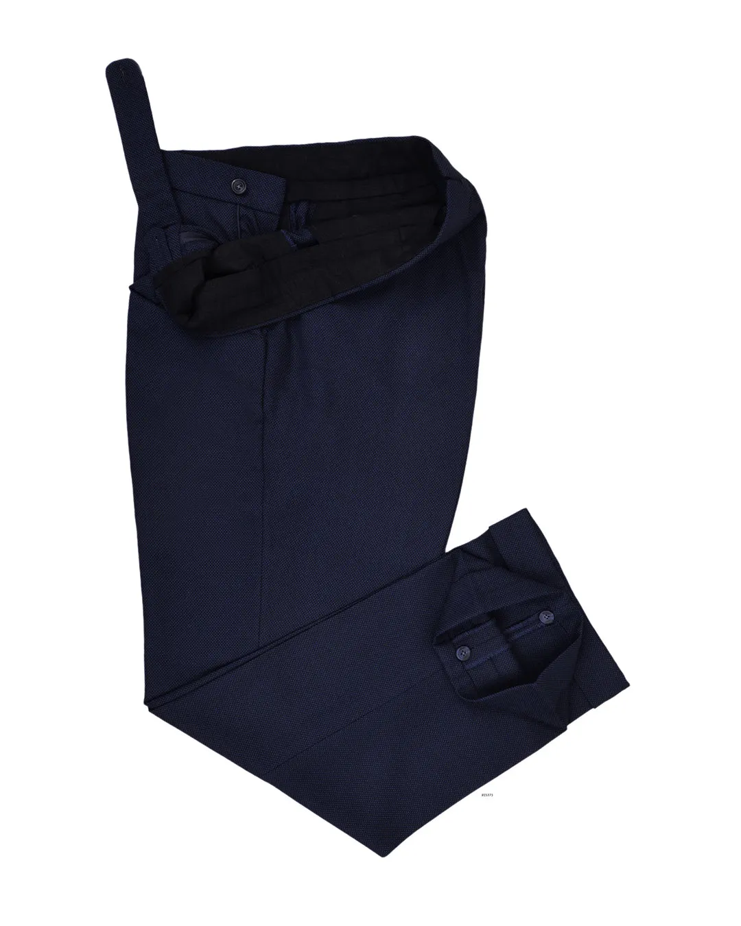 Delfino Navy Winter Hopsack