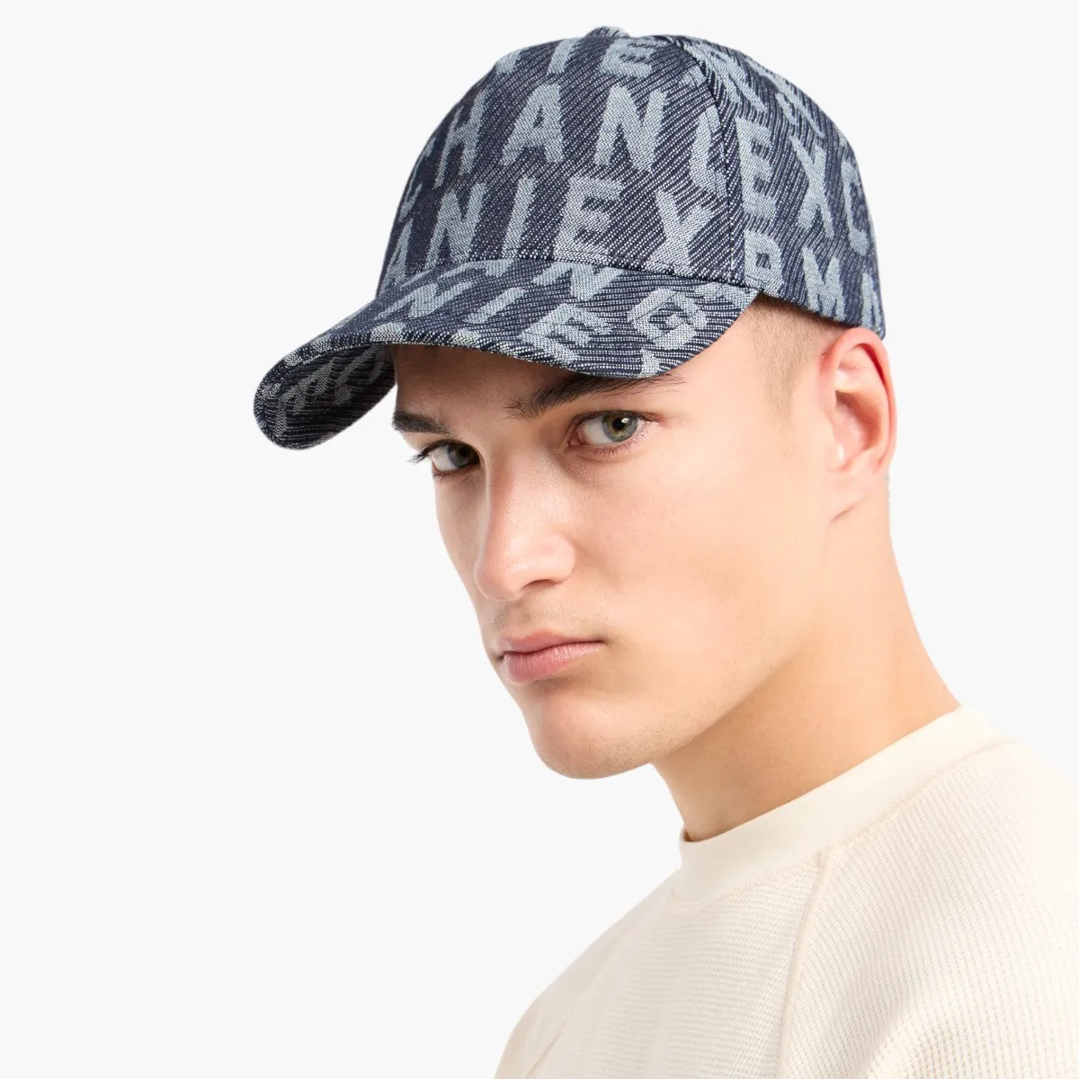 Denim Embroidered Branded Baseball Cap